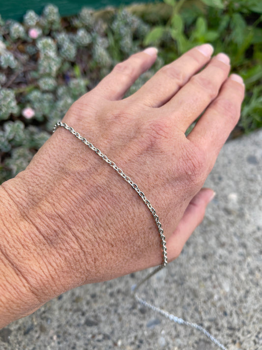 Steel Chain - Silver Plated
